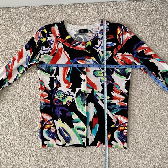 Cyrus Women’s Cardigan Sweater Multi-Color GUC - Picture 4 of 4